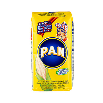 Harina Pan Integral De Maíz Blanco x 1000 gr